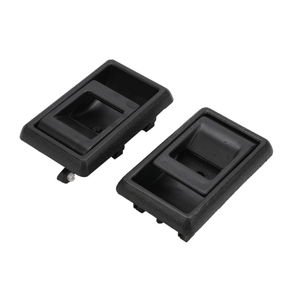 Pair Inner Door Handle Black Suitable For Toyota Landcruiser 75 78 79 Series Front / Rear