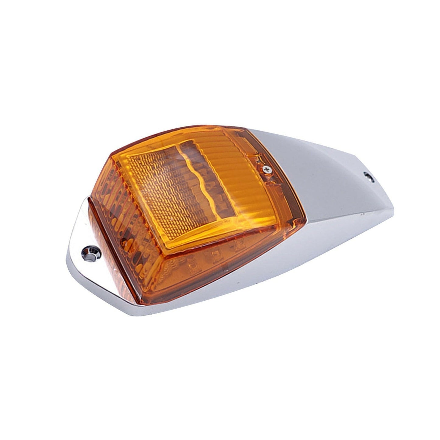 5x Roof Marker Lights 17 LED Clear Amber 12V Suitable For Truck Cab Top Running Light.