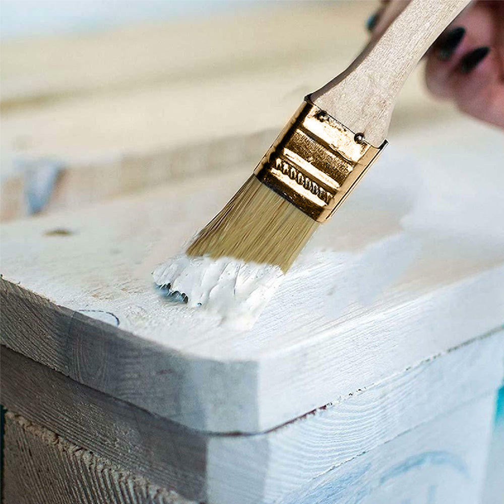 36PCS 1inch Chip Paint Brush DIY Art Varnishes Touchups Brushes Wooden Handle 1inch.