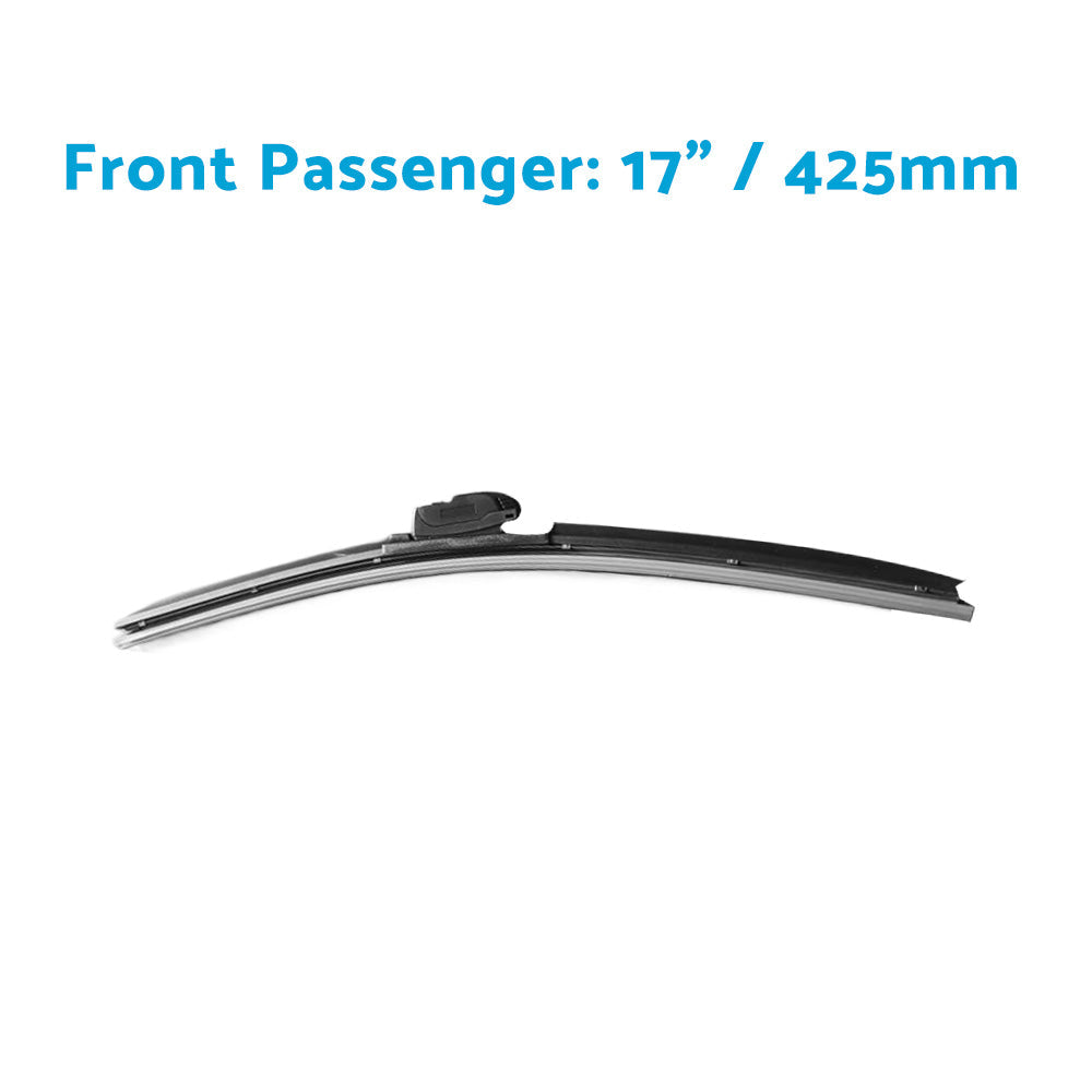 Wiper Blades Front Pair Suitable for Nissan X-Trail T32 26inch & 17inch