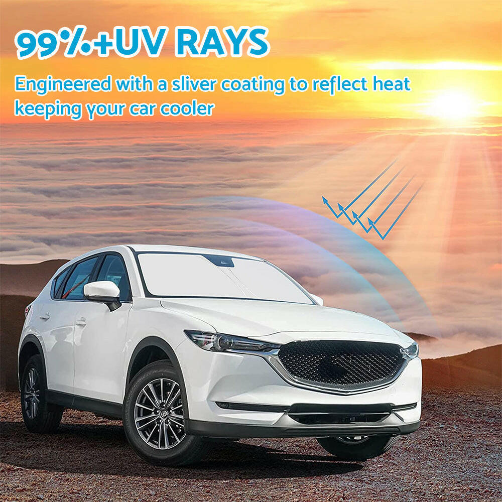 Wind Screen Sun Shade Suitable For Honda CR-V CRV 17-23 UV Block Visor Foldable.