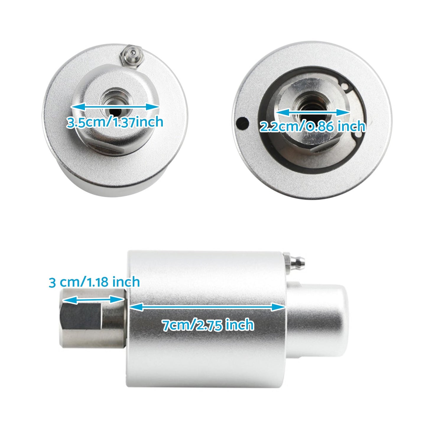 Rotary Swivel Head Suitable For Whirl-A-Way Surface Cleaner 16in / 20in / 22in 4000 PSI