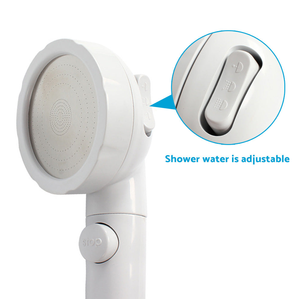 1 Set External RV Caravan Shower Box Exterior Faucet Camper Trailer Boat White.