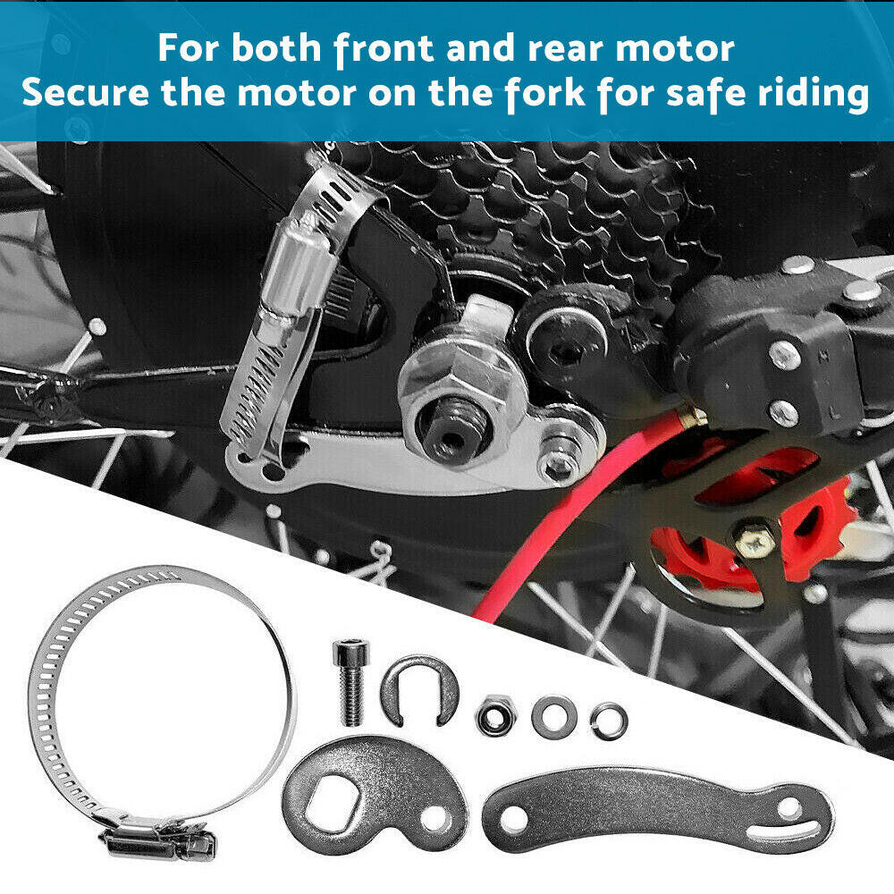 1/2 Set Torque Arm Kit Front Rear Refit Components Parts For Electric Bike Ebike.