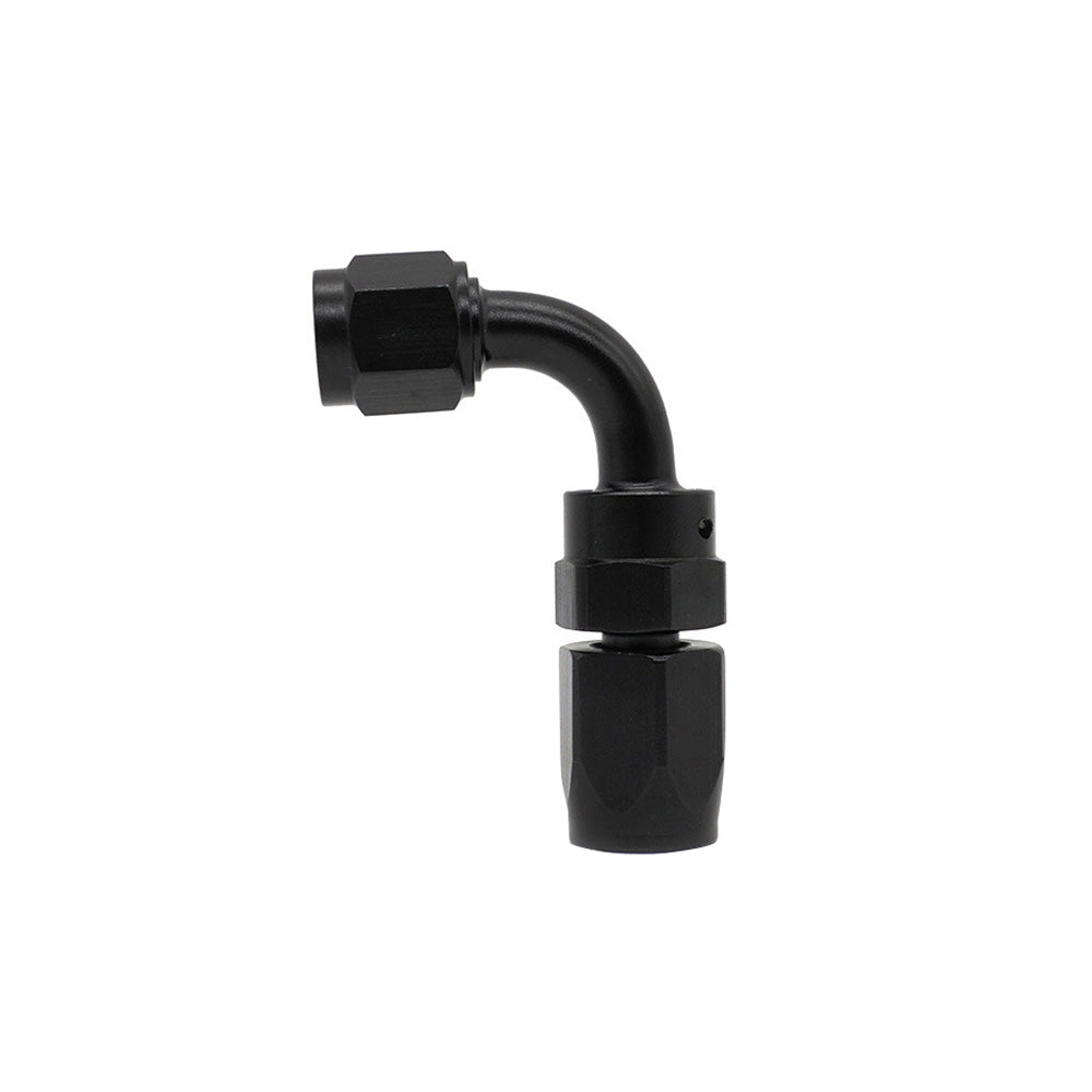 2x AN10 10 AN 90 Degree Swivel Fast Flow Oil Fuel Hose End Fitting Adaptor.