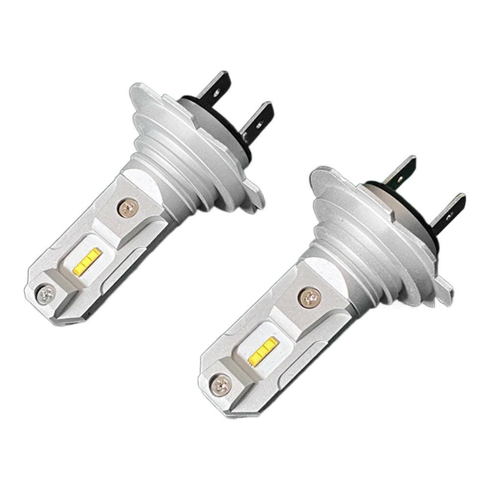 2PC H7 Super Bright LED Headlight Bulbs Conversion Kit High Low Beam 6500K White.