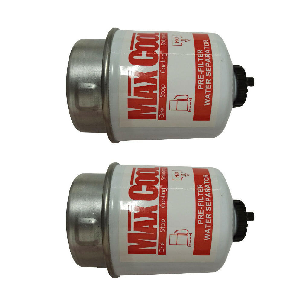 2x 3.6in Replacement Fuel Filter Element 30 Micron Suitable For 31863 Fuel Water Separator.