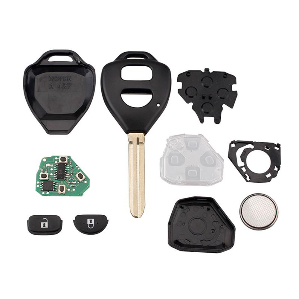 Complete Remote Car Key Suitable for Toyota Hilux 2005-2009