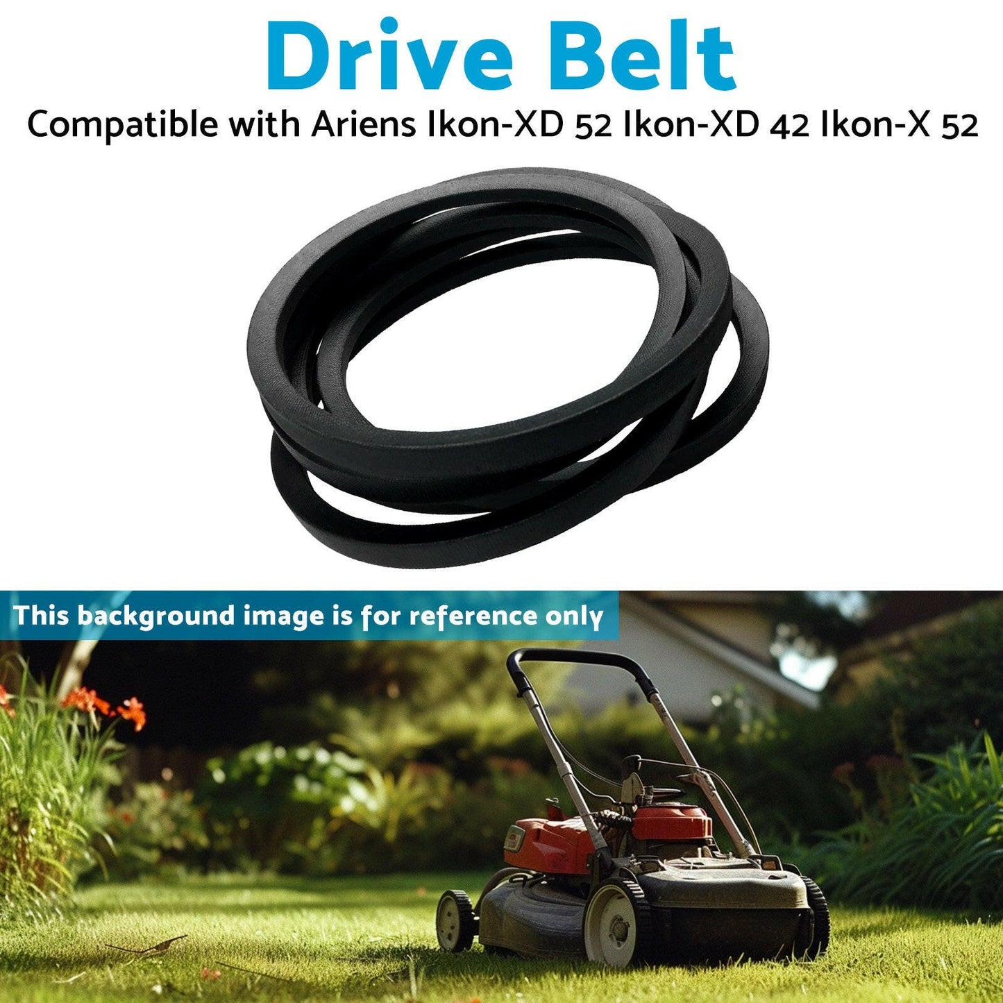07200718 Drive Belt Suitable for Ariens Ikon-XD 52 Ikon-XD 42 Ikon-X 52.