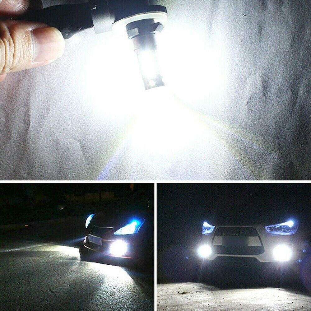 2x 881 H27 30W 6000K White LED Car SUV Fog Light Bulb DRL Lamp Extremely Bright.