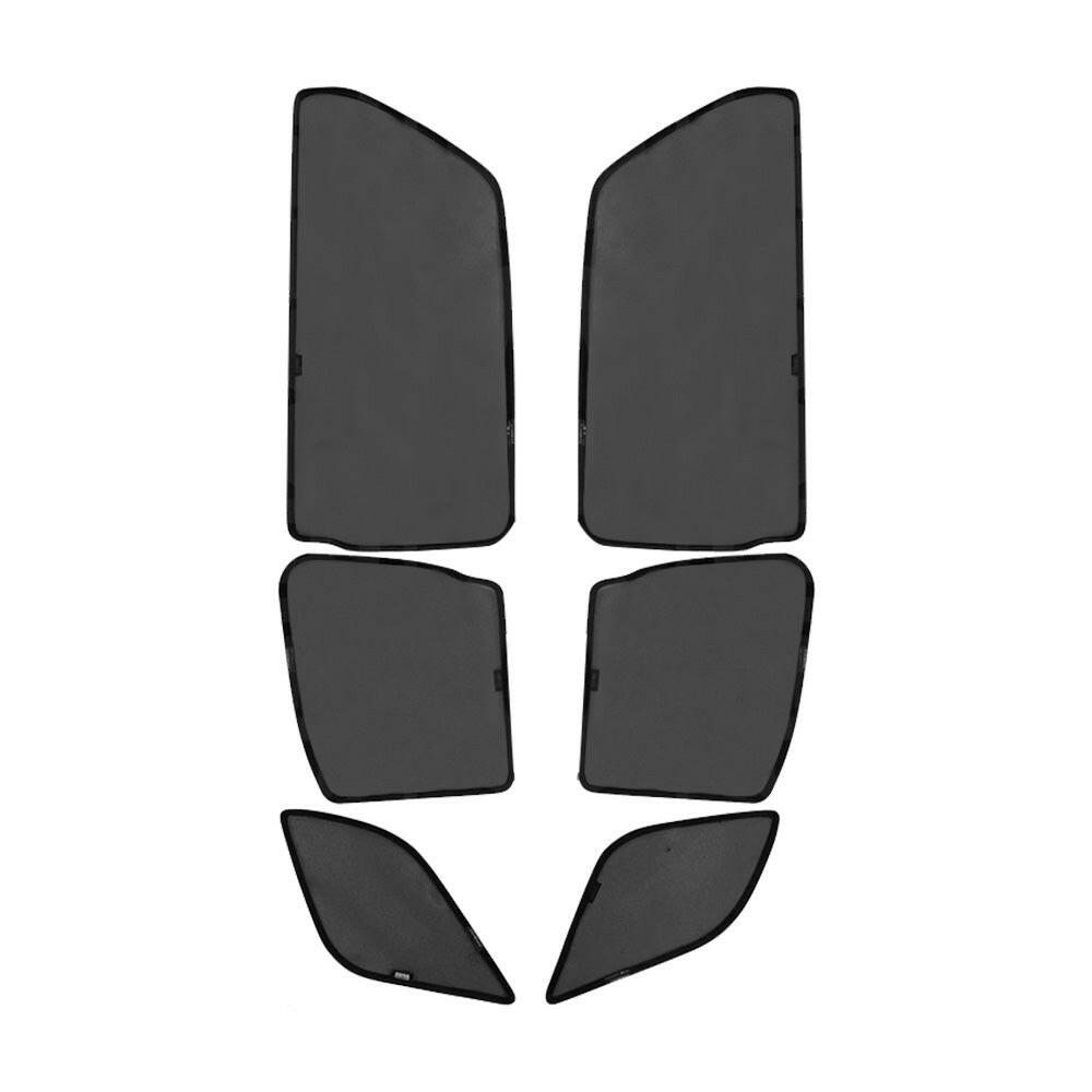 6x Foldable Window Mesh Sun Shade Suitable For Ford Everest UA 2015-2022.