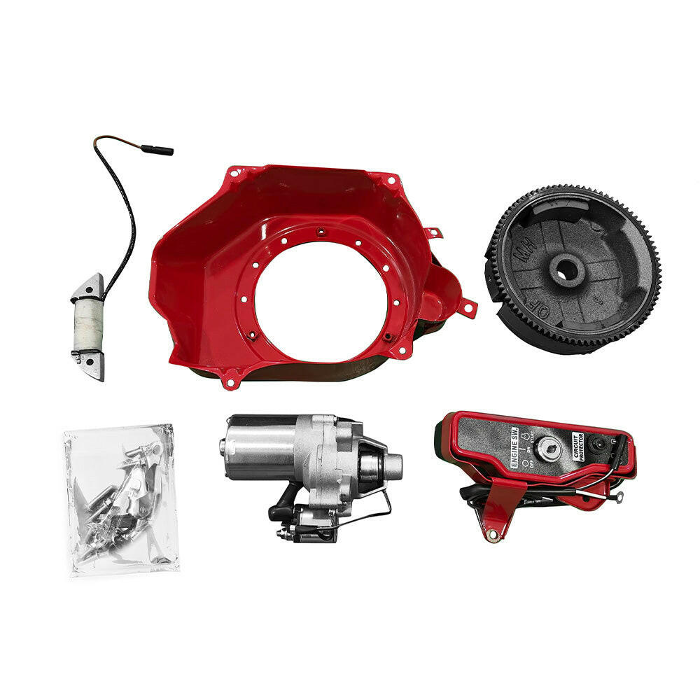 Electric Start Kit Starter Motor Ignition Switch Suitable For Honda GX160 GX200.