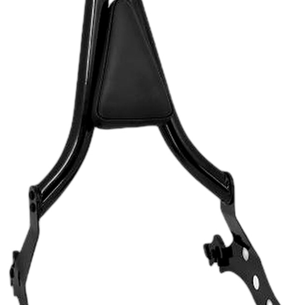 Rear Black Sissy Bar Backrest w/Pad Fit For Harley Breakout 2013 Up Fat Boy 18+ - XQ1