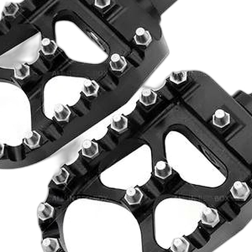 Wide Foot Pegs 360 Degree Rotating Suitable for Harley Dyna 1993-2017