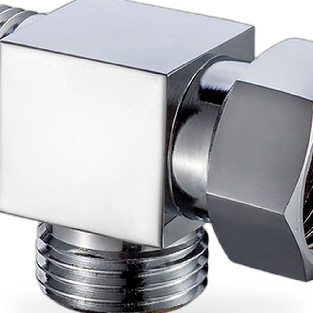 T Connector Toilet Bidet G1/2 3 Way Brass Chrome Diverter T Adapter AU