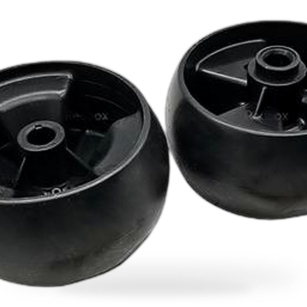 2x 5 inch Universal Deck Wheels Suitable for Murray Ride on Mowers
