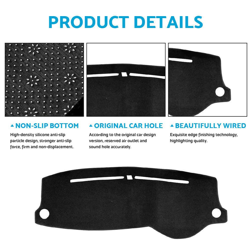 Dash Mat Suitable For Kia Stonic YB 2017-2023 Dashboard Cover Non-Slip.