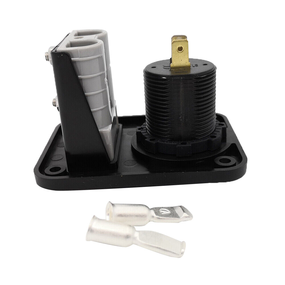 50A Dual USB Socket Flush Mount Recessed Plate Suitable for QC 3.0