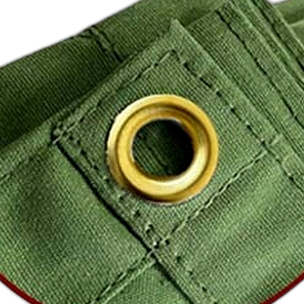500x600cm Heavy Duty Canvas Tarp Tarpaulin Waterproof Tear UV Resistant Durable - XQ1