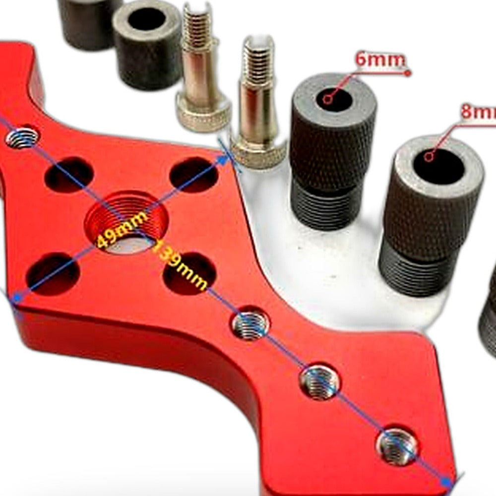 Drill Bit Vertical Pocket Hole Jig Suitable for Woodworking