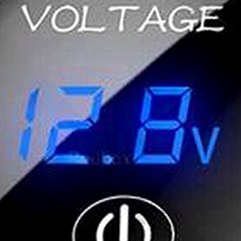 2X Volt Gauge Voltage Meter Suitable for Universal Vehicles
