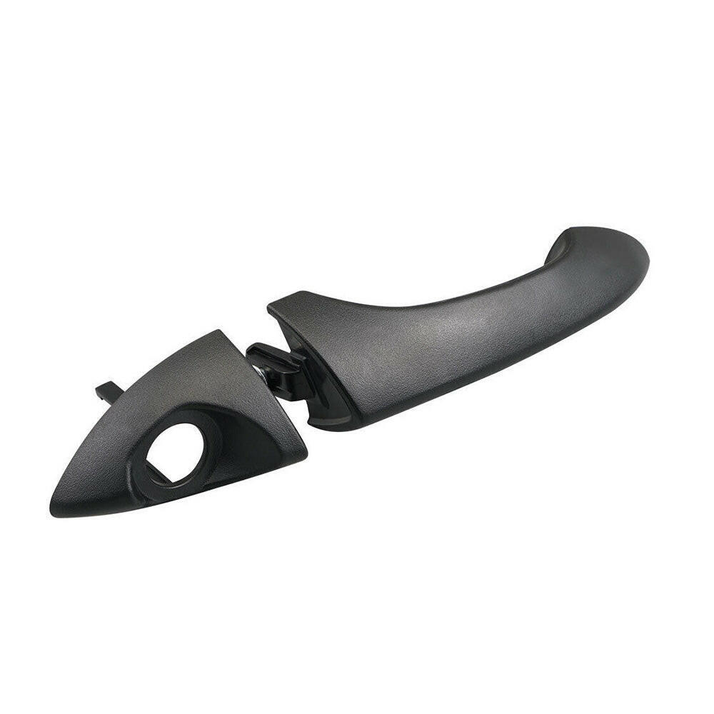 Pair Front Right & Left Outer Door Handles Dumb Black Suitable For BMW X5 E53 2000-2006.
