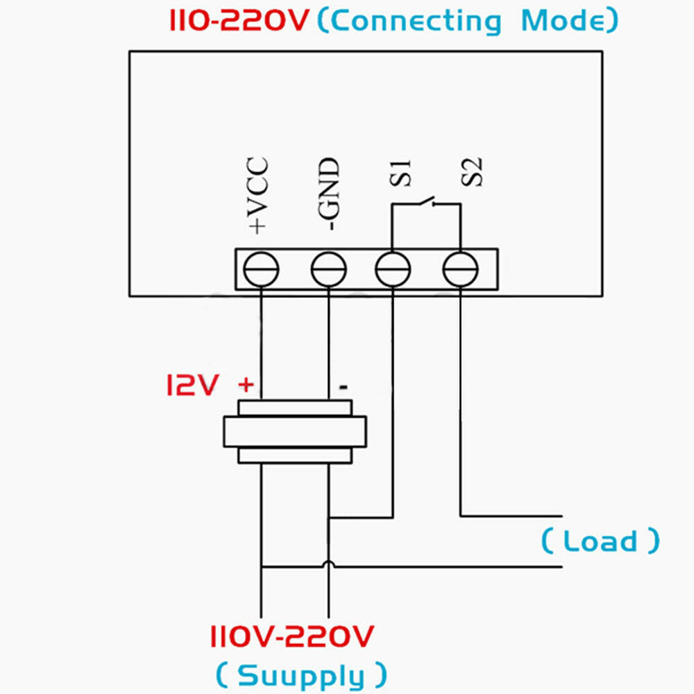 12V Intelligent Digital Temperature Controller Thermostat Temp Control Switch.