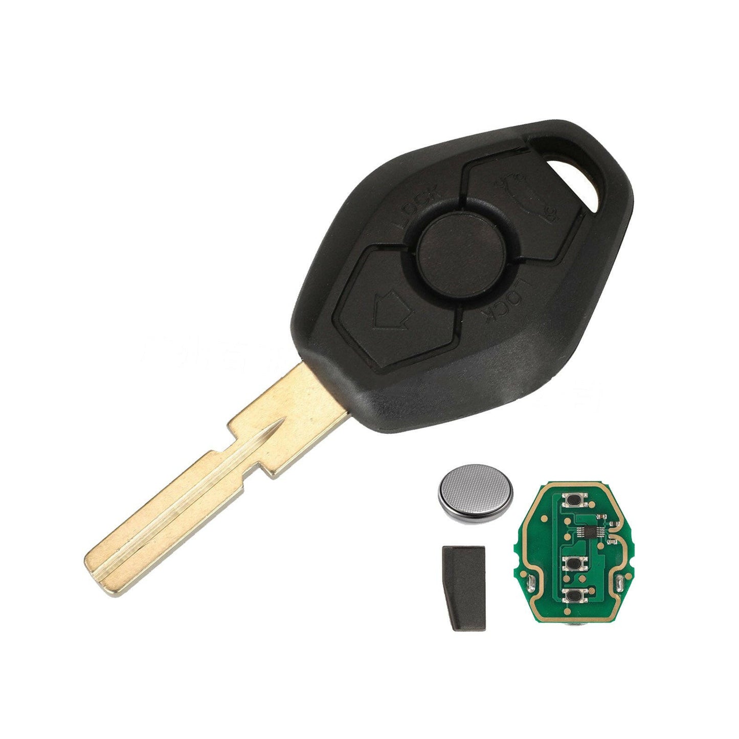 Complete Remote Key Suitable for BMW 3 5 7 X3 Z3 Z4 X5 525 525i 325 325i E38 E39