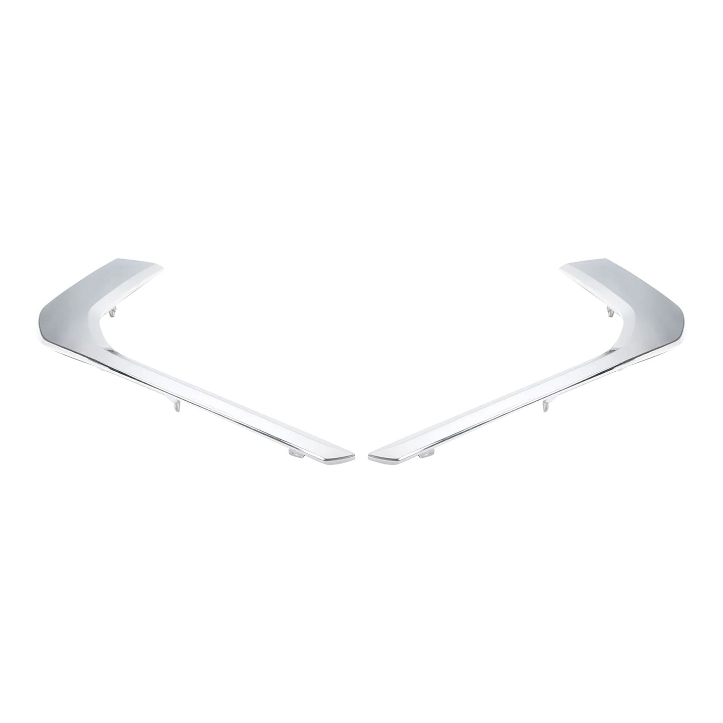 Left & Right Front Lower Bumper Molding Chrome Trim Suitable For Mitsubishi ASX