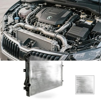 Radiator Suitable for Skoda Superb 3T 1.4TSI 1.8TSI Petrol 2008-2015.