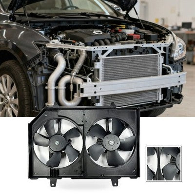 Radiator Cooling Fan Assembly Suitable for Nissan Teana Murano Altima 2.5L.