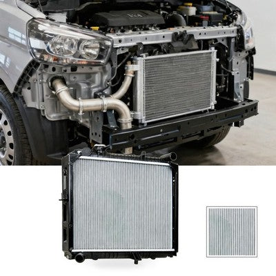 Radiator Suitable for Kia Pregio K2700 2.7L Diesel 2002-2006 400mm Core