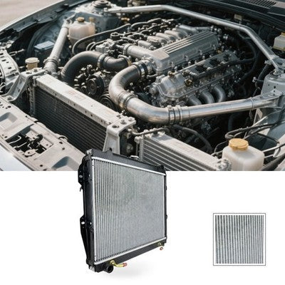 Radiator Suitable for Toyota Hilux 1983-1997 RN85 YN85 4Cyl Petrol 425mm