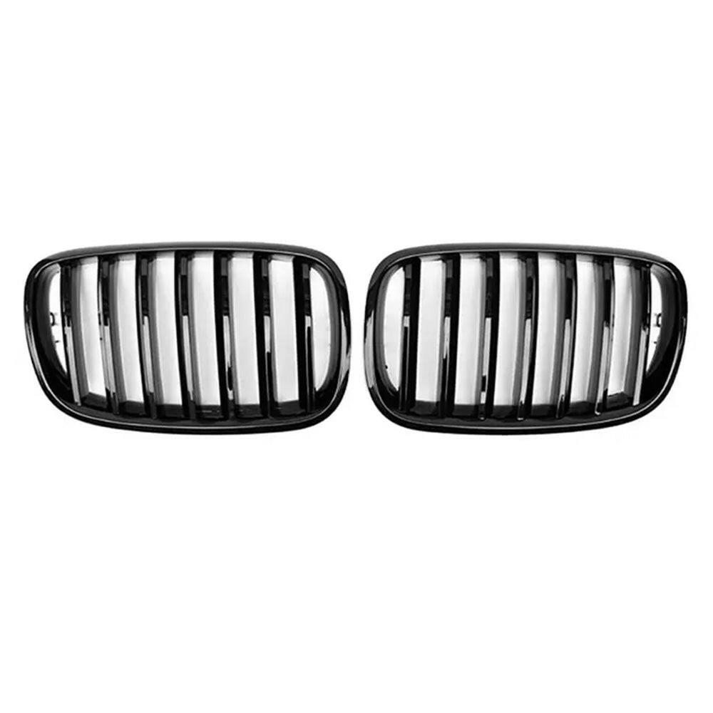 Front Bumper Kidney Grill Grille Gloss Suitable For BMW E70 X5 / E71 X6 2007-2013.