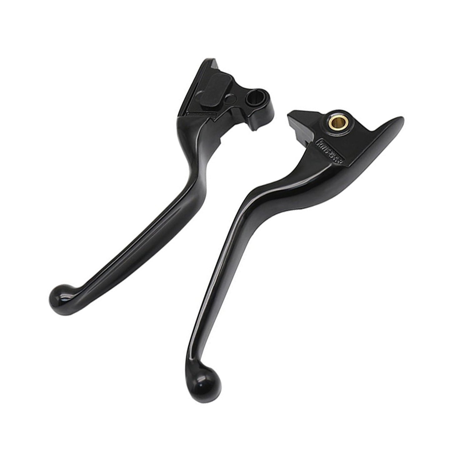 2x Brake Clutch Levers Suitable For Harley 2015-2023 Softail Slim Fat Boy.