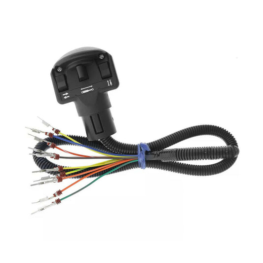 Left Auxiliary Four-Switch Handle Suitable For Skid Steer Loaders 751 6680419.