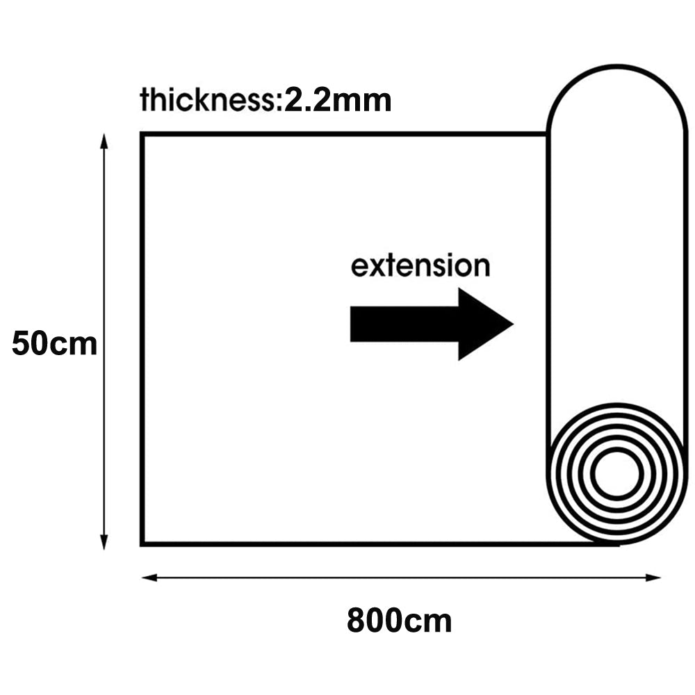 Car Butyl Rubber Sound Deadener Roll Suitable For Vehicle Proofing & Insulation – Self-Adhesive