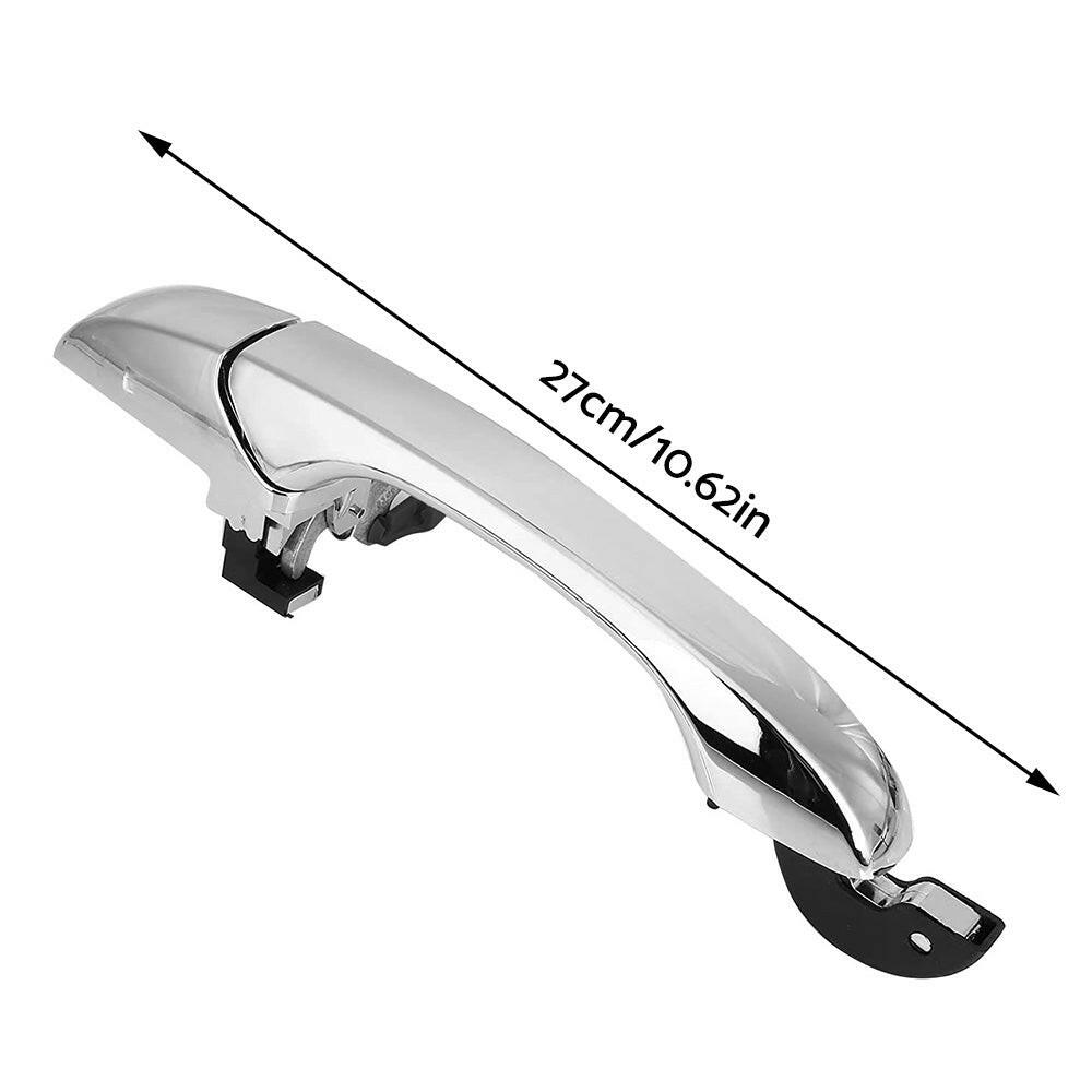 Exterior Door Handles Set 4x Suitable For Chrysler 300 300C 2005-2010 4589009AH 4589009AD.
