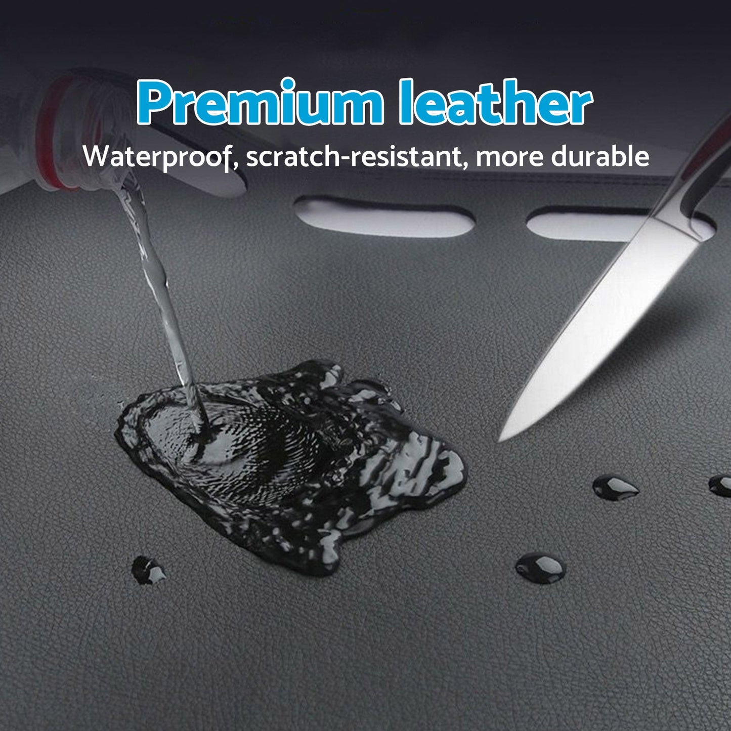 Dash Mat Microfiber Leather Black Suitable For Toyota Prado 150 Series 2009-2024