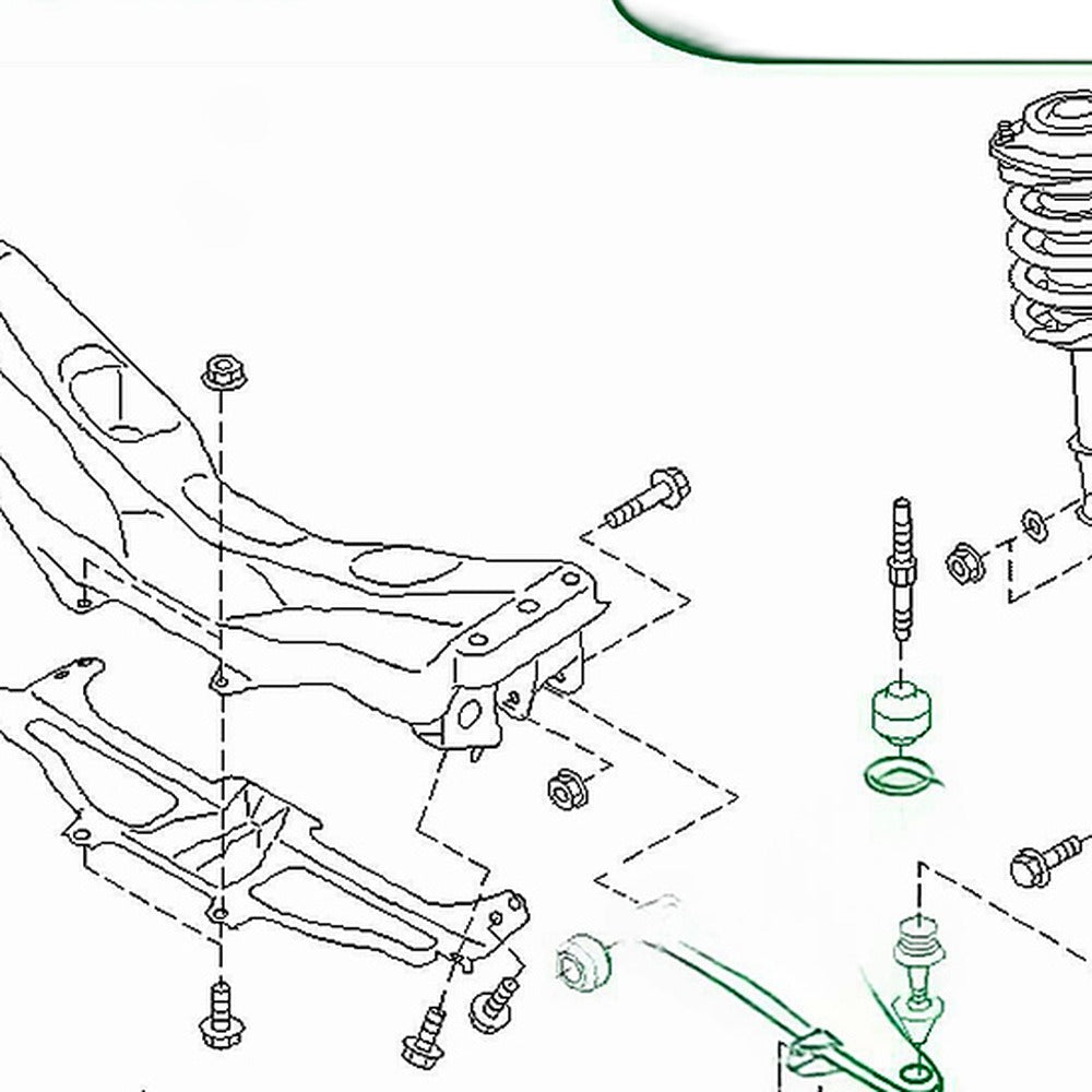 Front Lower Left Right Control Arms Suitable for Subaru Outback BP BL 2003-2009 - XQ1