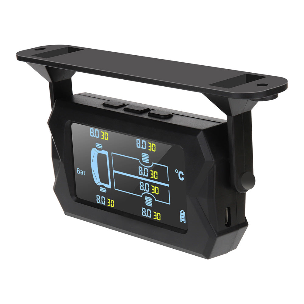 Tyre Pressure Monitoring System with 6 Wheel Sensors Suitable For Caravan, Truck, Trailer & Solar Vehicles
