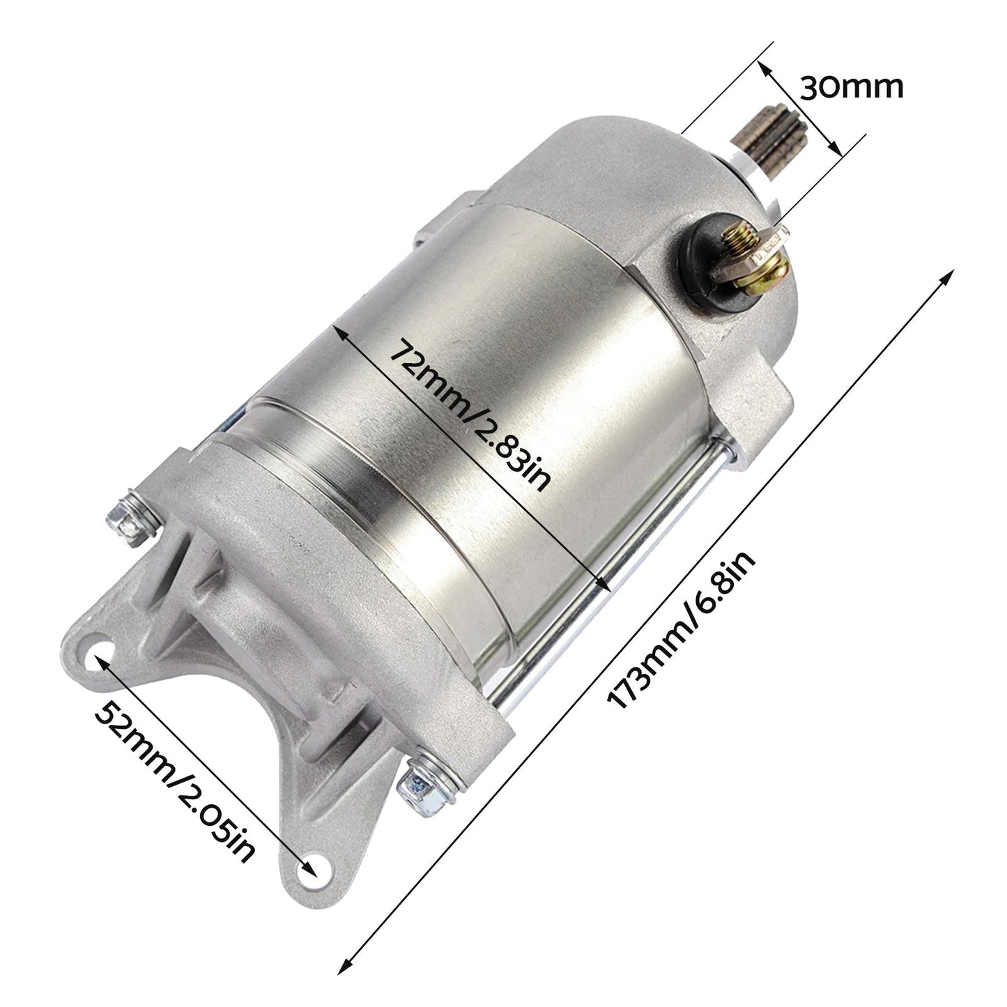 Engine Starter Motor Suitable for Yamaha YZF-R1 2000-2003 5PW-81890-01-00.