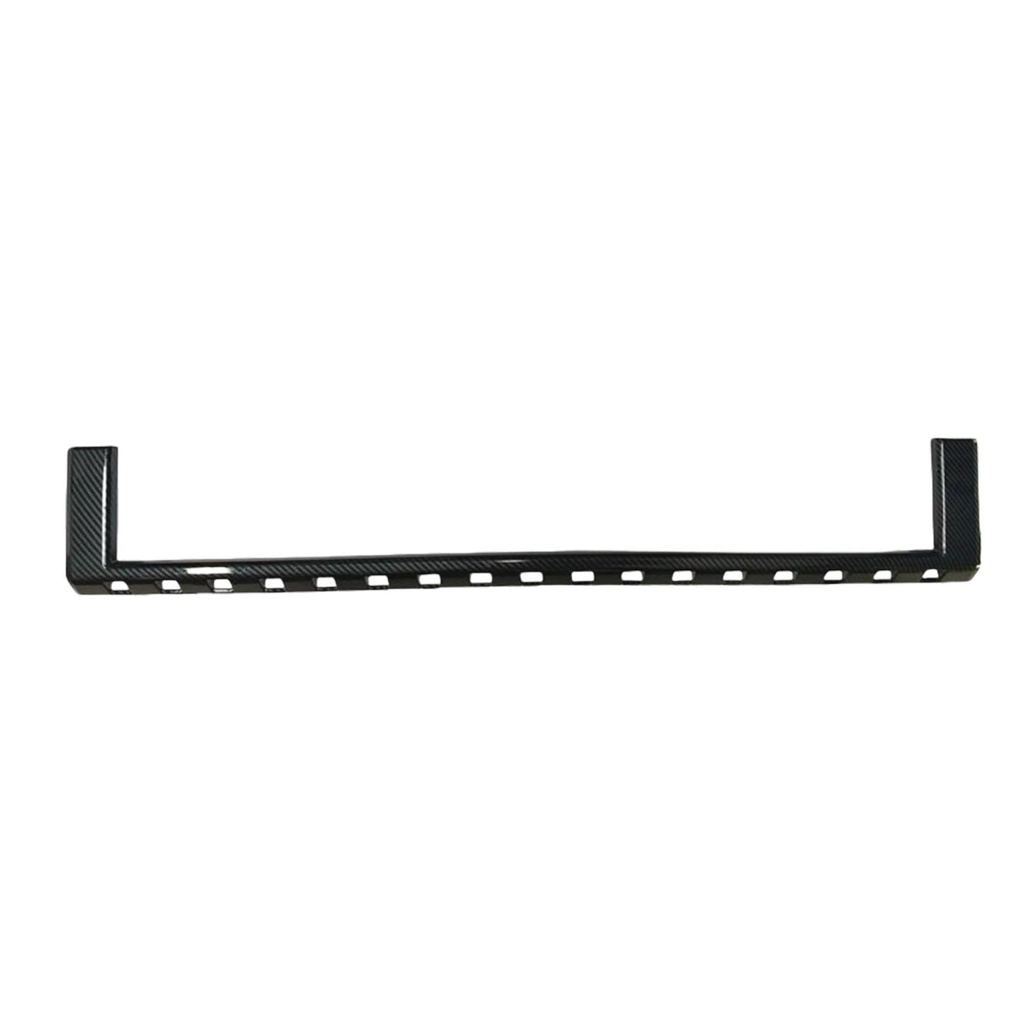Carbon Fiber Front Center Grille Cover Trim Suitable for Toyota Prado LC250
