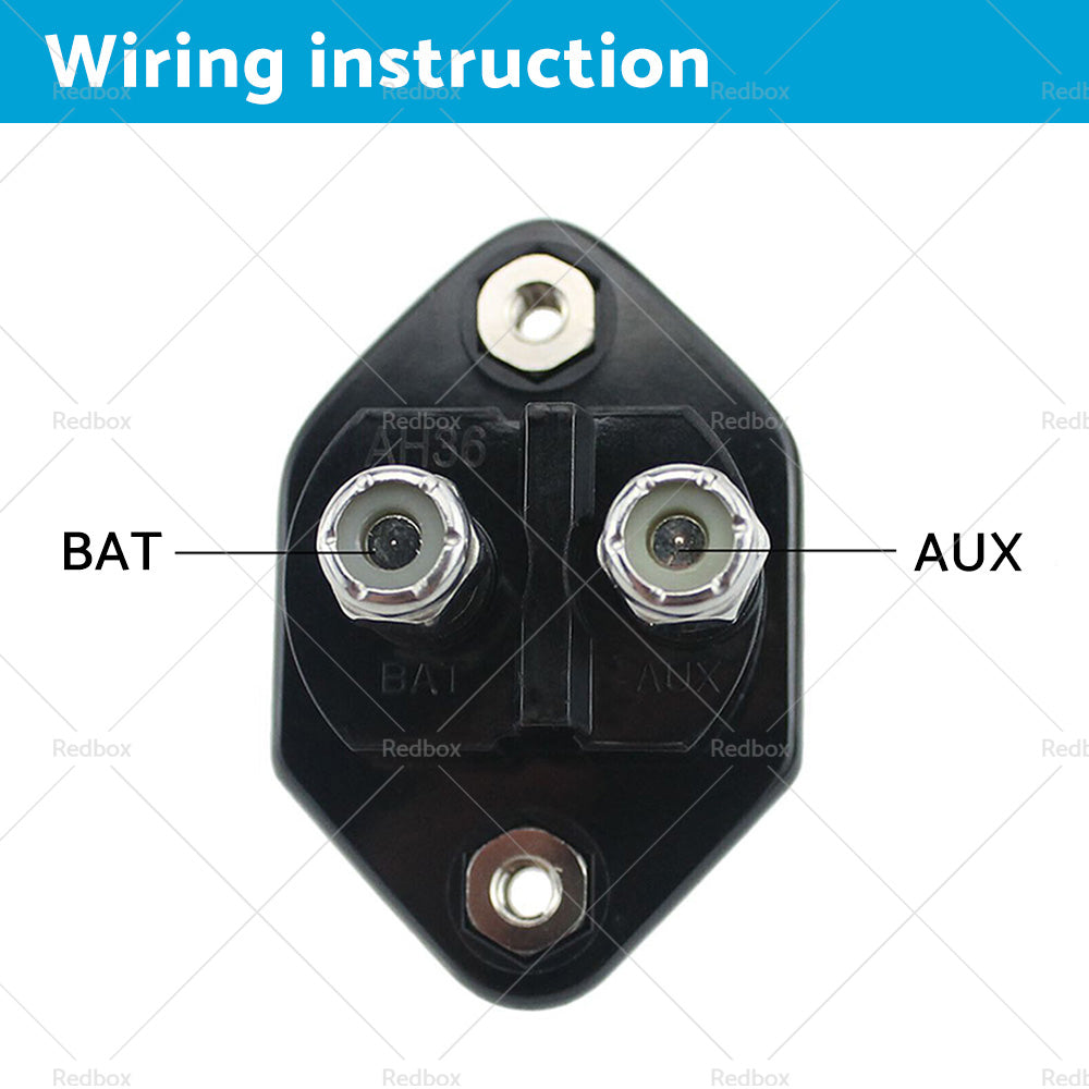 15/20/25/30/40/50A AMP Circuit Breaker Waterproof 12V 32V DC Manual Reset.