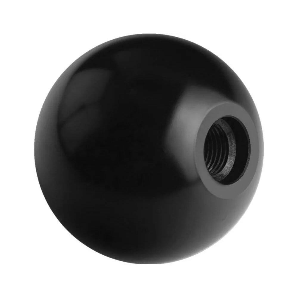 1 Set Universal 5 Speed Car MT Manual Round Ball Gear Shift Knob Shifter Lever.