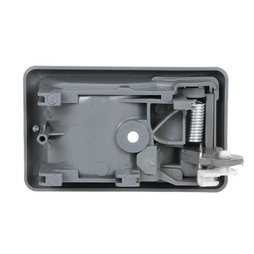 Pair Inner Door Handle Grey Suitable For Toyota Landcruiser 75 78 79 Series Front / Rear.