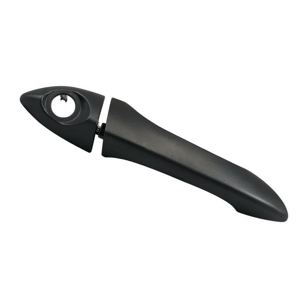 Pair Front Right & Left Outer Door Handles Dumb Black Suitable For BMW X5 E53 2000-2006.
