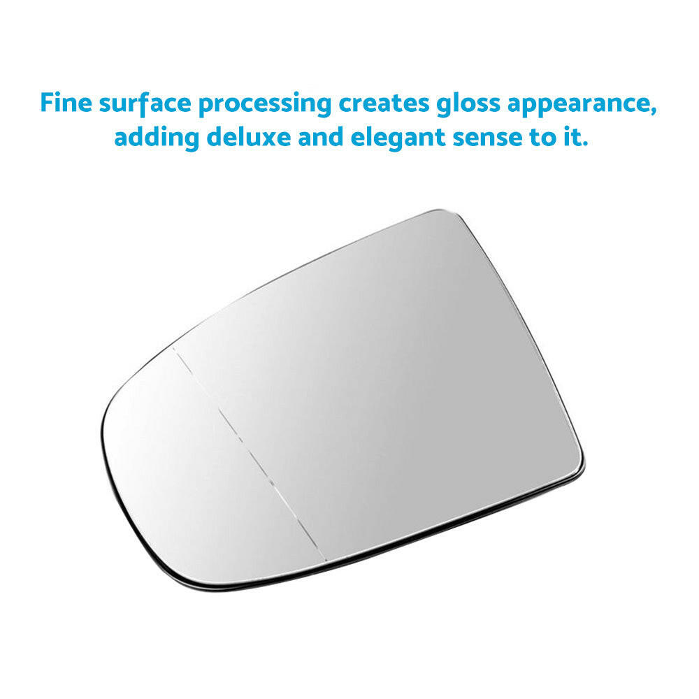 Left Heated Wing Side Mirror White Glass Suitable For BMW X5 X6 E70 E71 E72