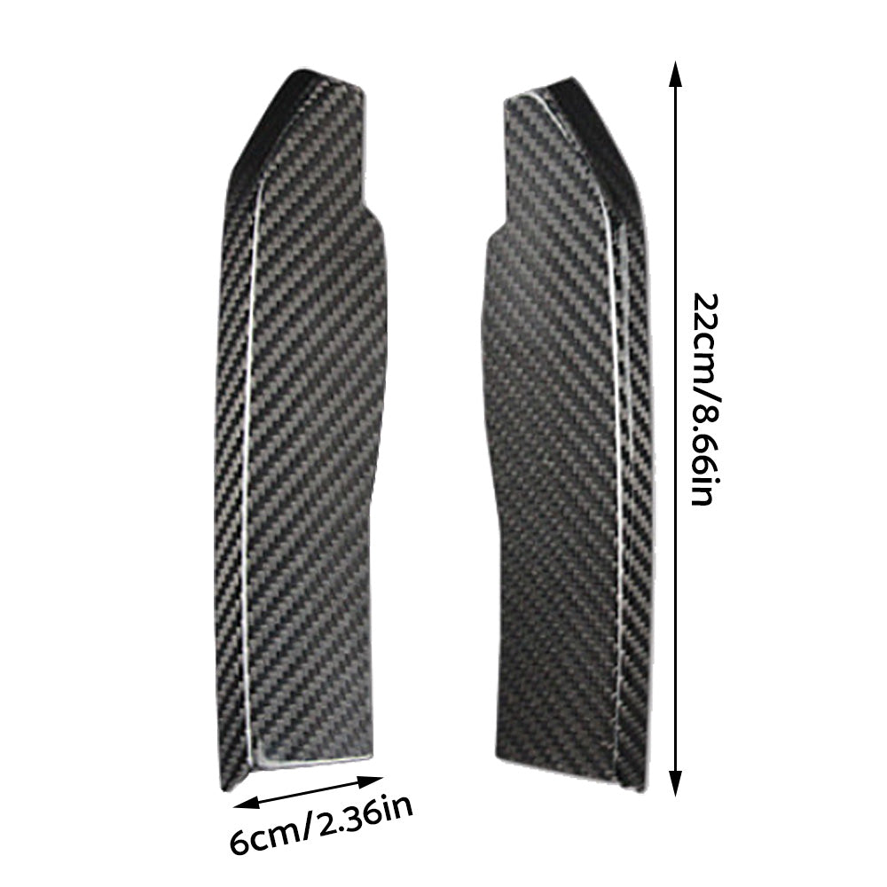 Center Console Carbon Fiber Cover Trim Suitable For Subaru BRZ Toyota 86 13-20.
