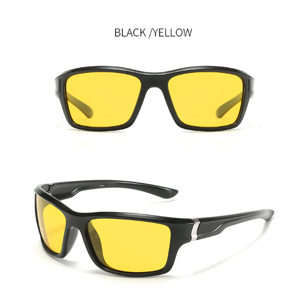 Men Polarized Sports Sunglasses Running Cycling Wrap Around Fishing Driving.